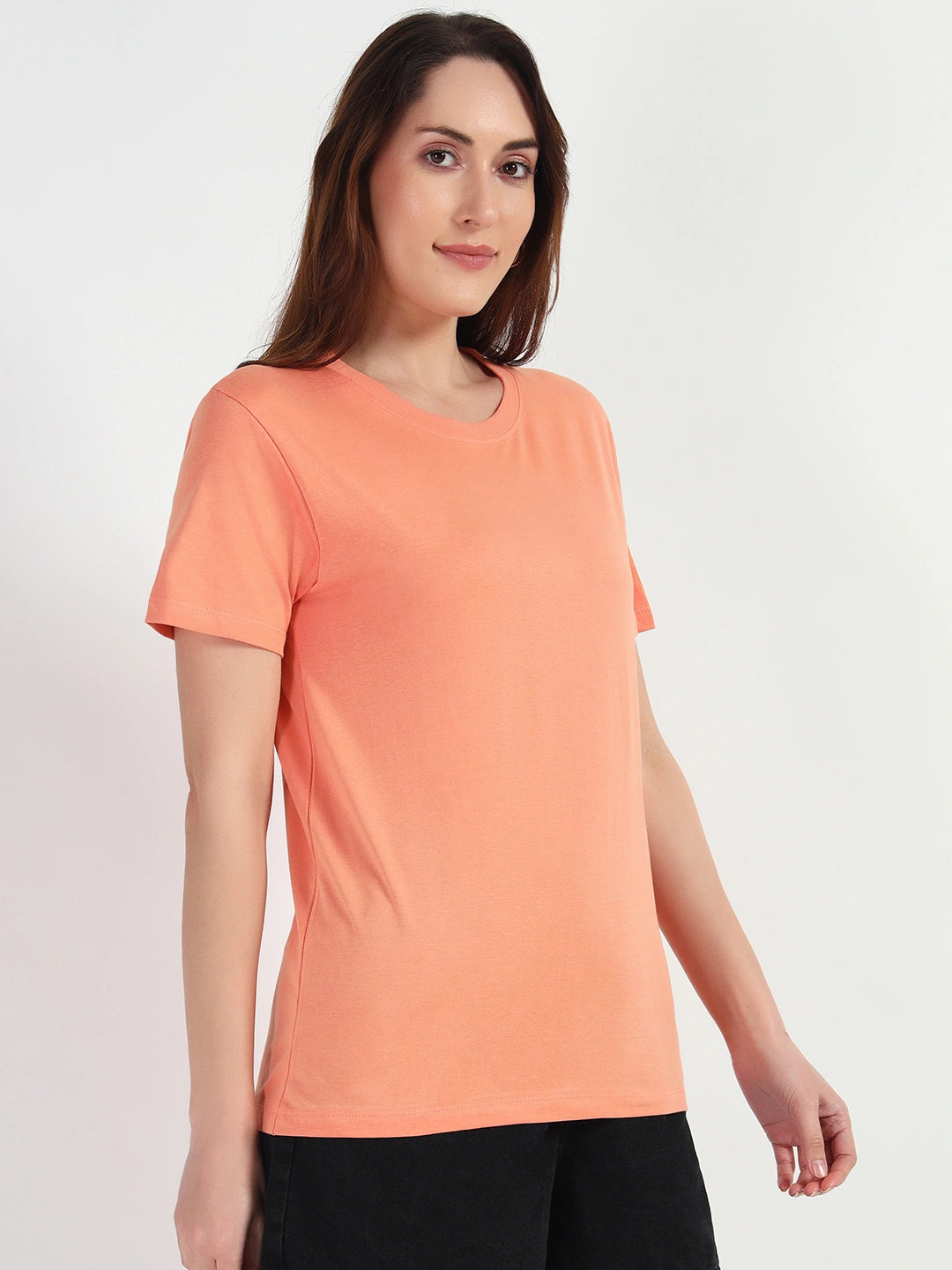 Sunset Women Plain T-shirt