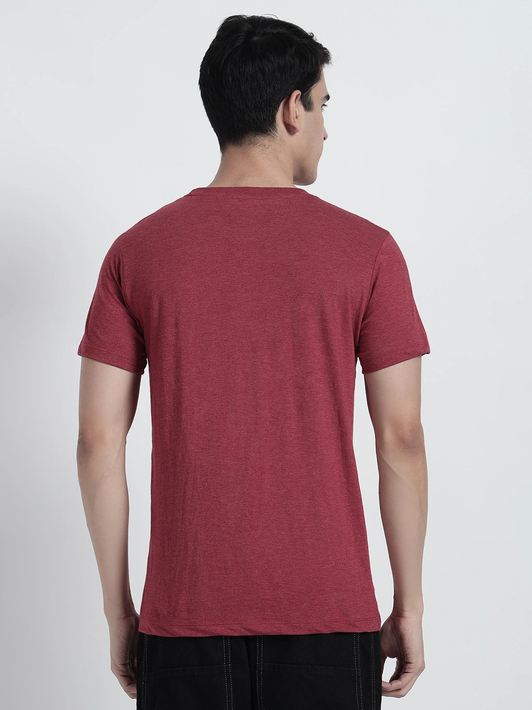 Cardinal HTR Plain T-shirt