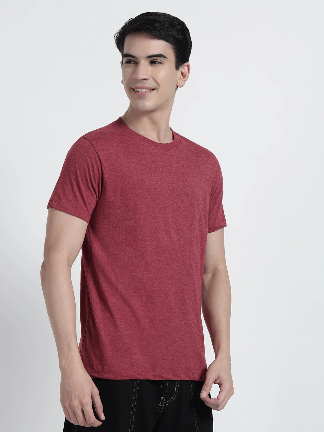 Cardinal HTR Plain T-shirt