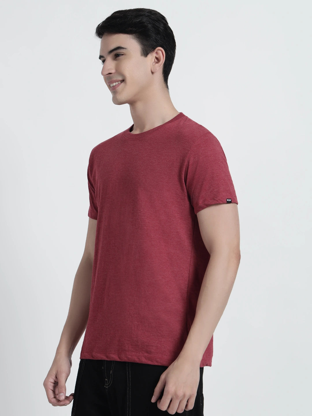 Cardinal HTR Plain T-shirt