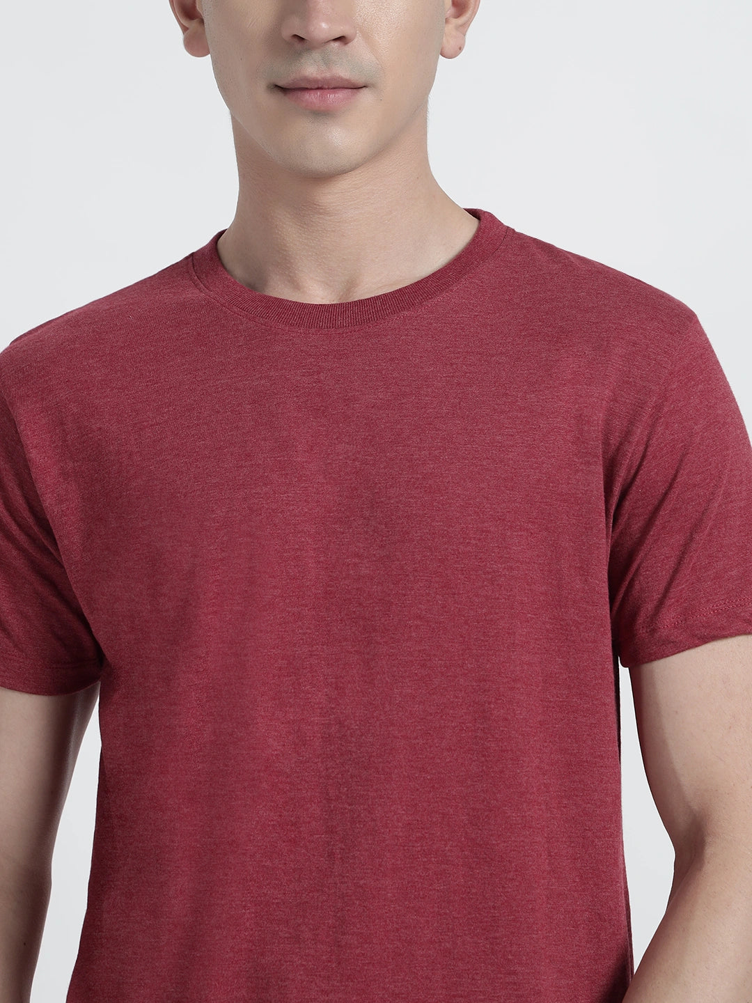 Dark Grey HTR Plain T-shirt