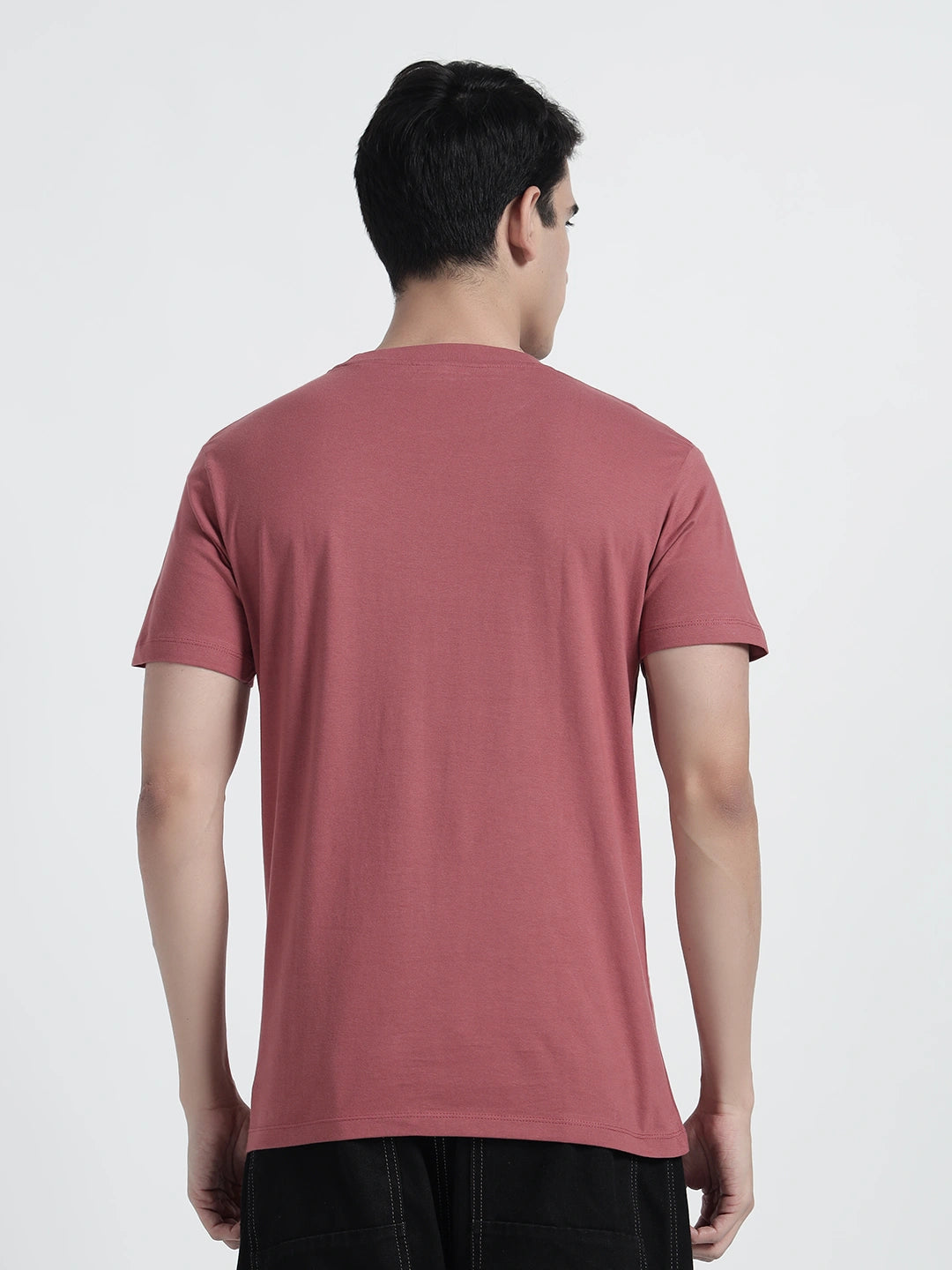 Mauve Plain T-shirt