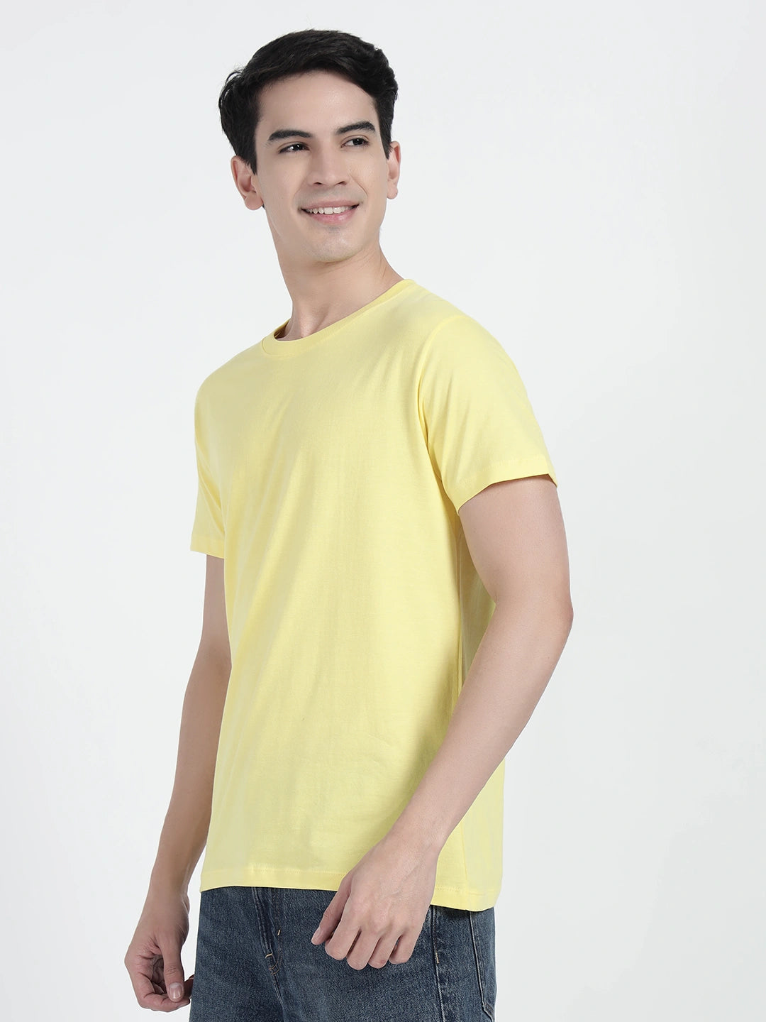 Yellow Plain T-shirt