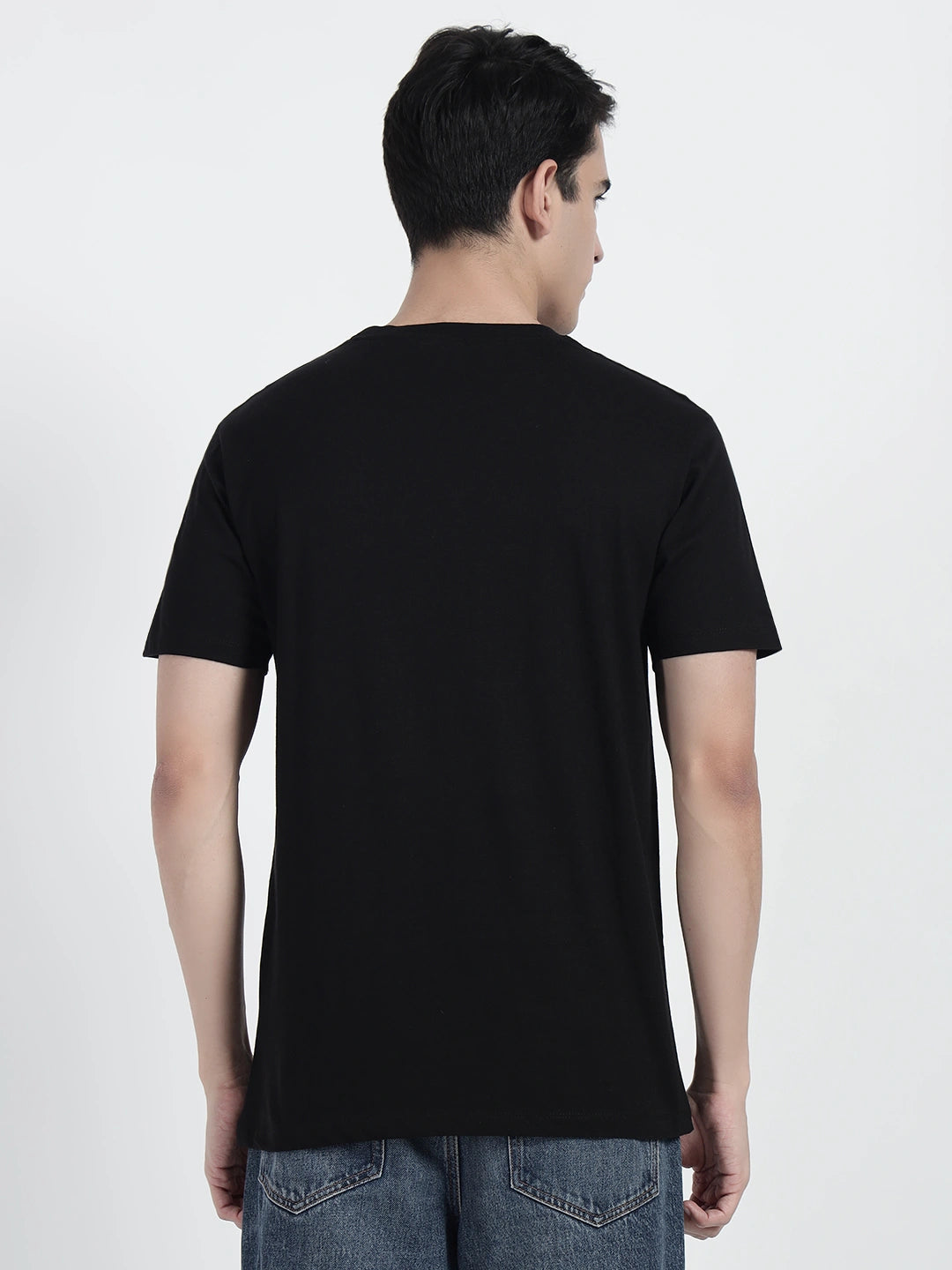 Black Plain T-shirt