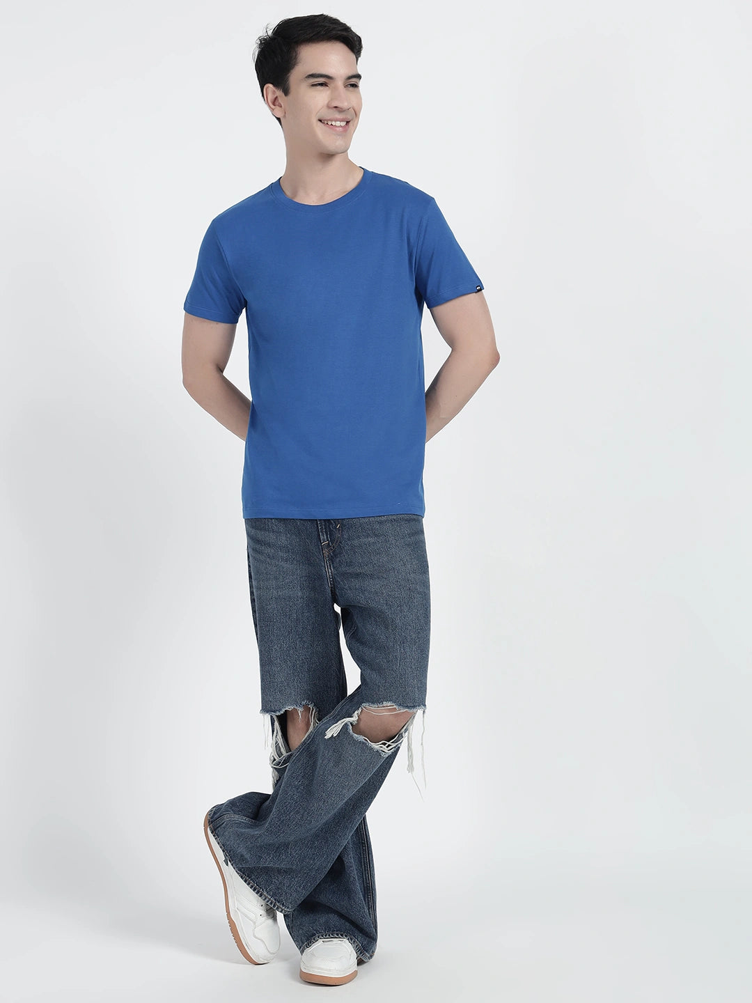 Royal Blue Plain T-shirt