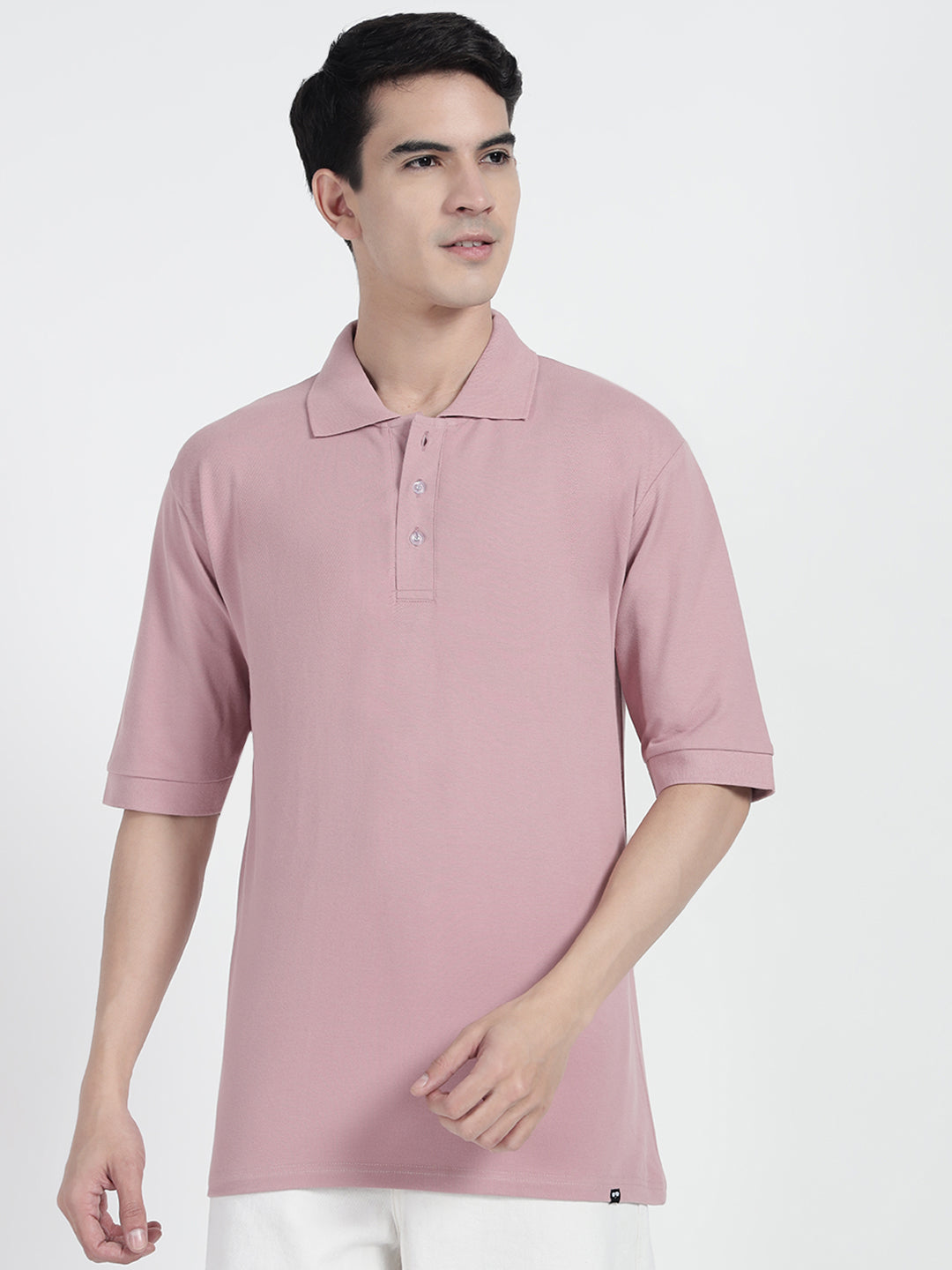 Mauve Oversized Polo