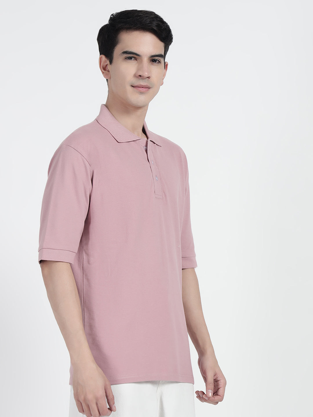 Mauve Oversized Polo