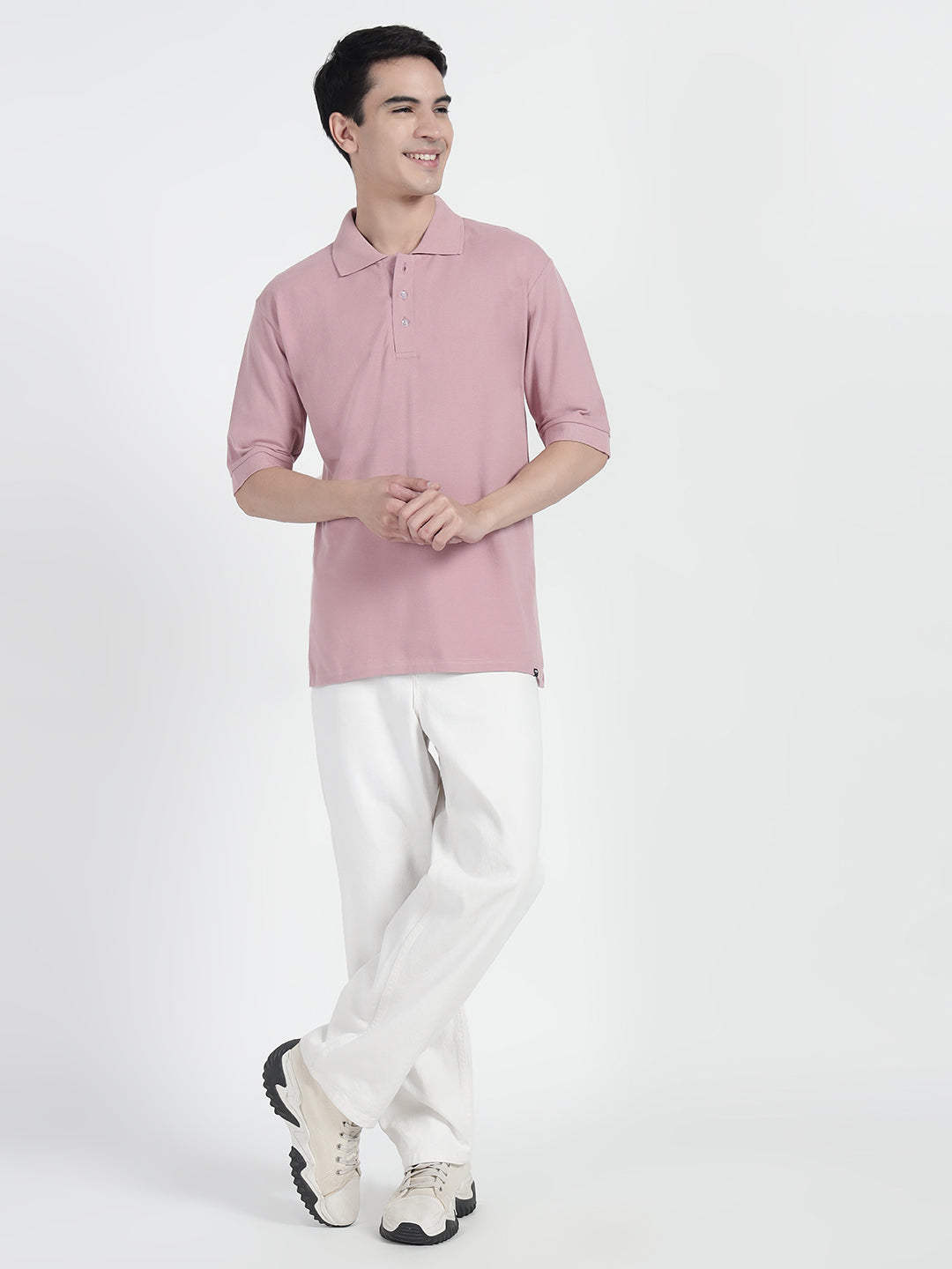 Mauve Oversized Polo