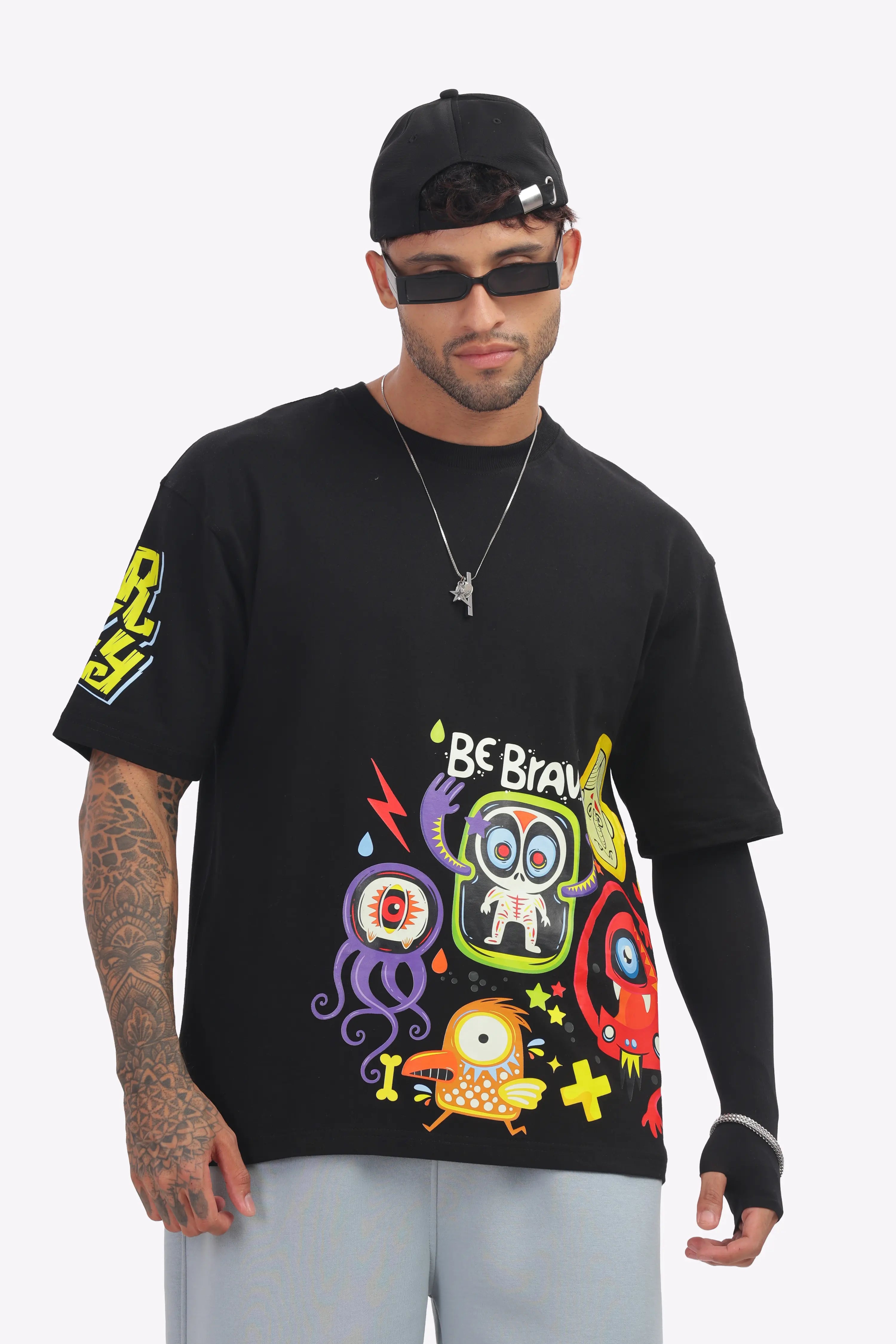 CRZY Men Oversized T-shirt