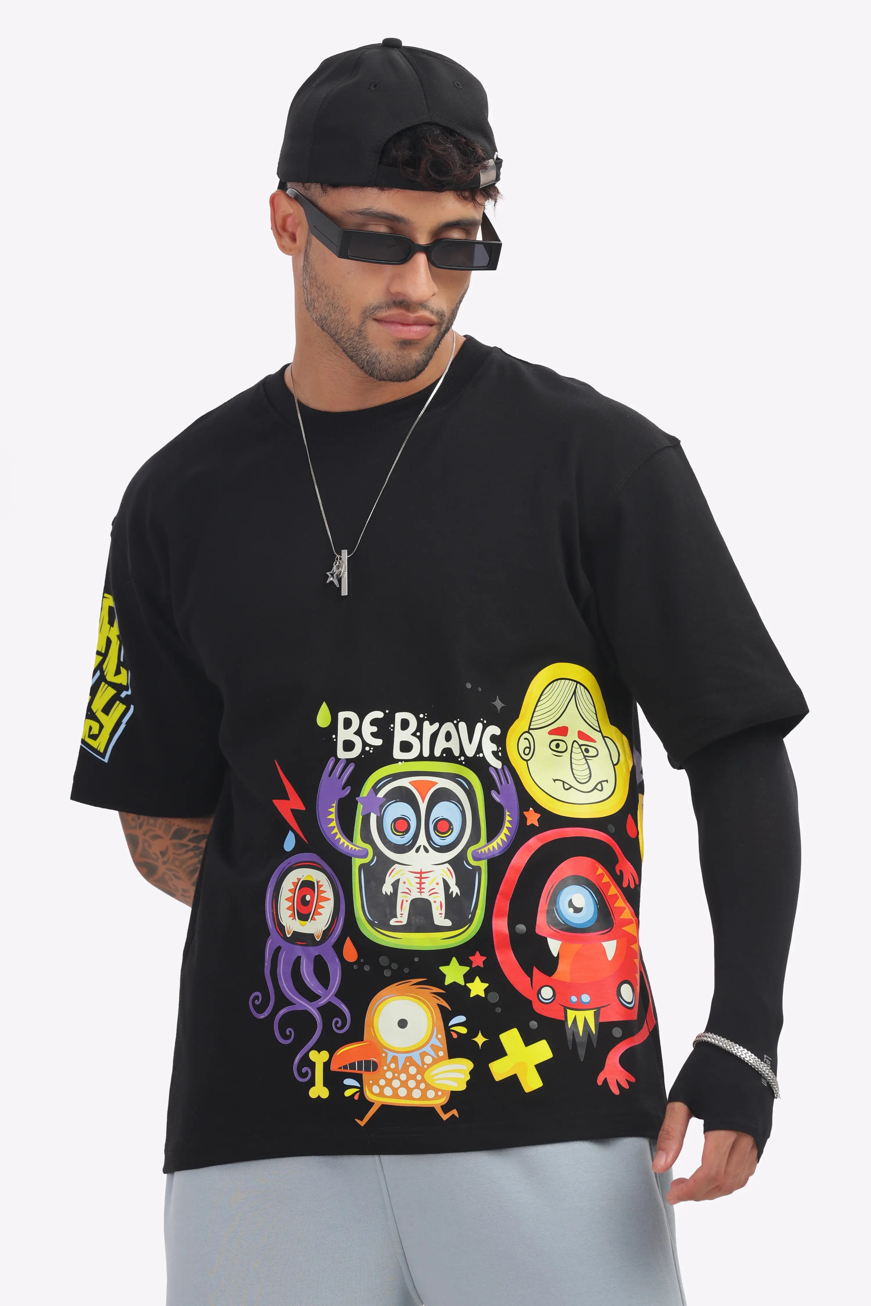 CRZY Men Oversized T-shirt