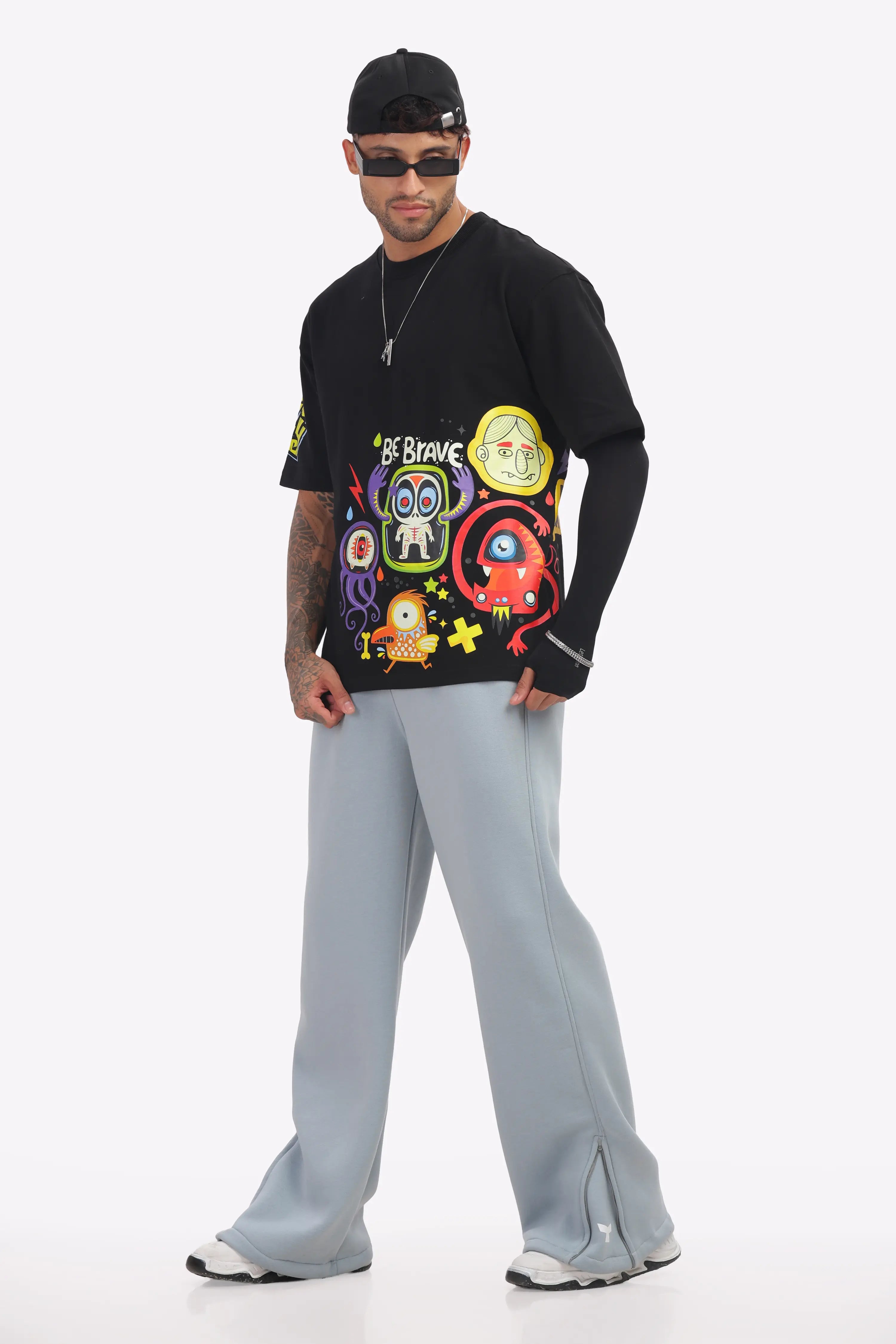 CRZY Men Oversized T-shirt