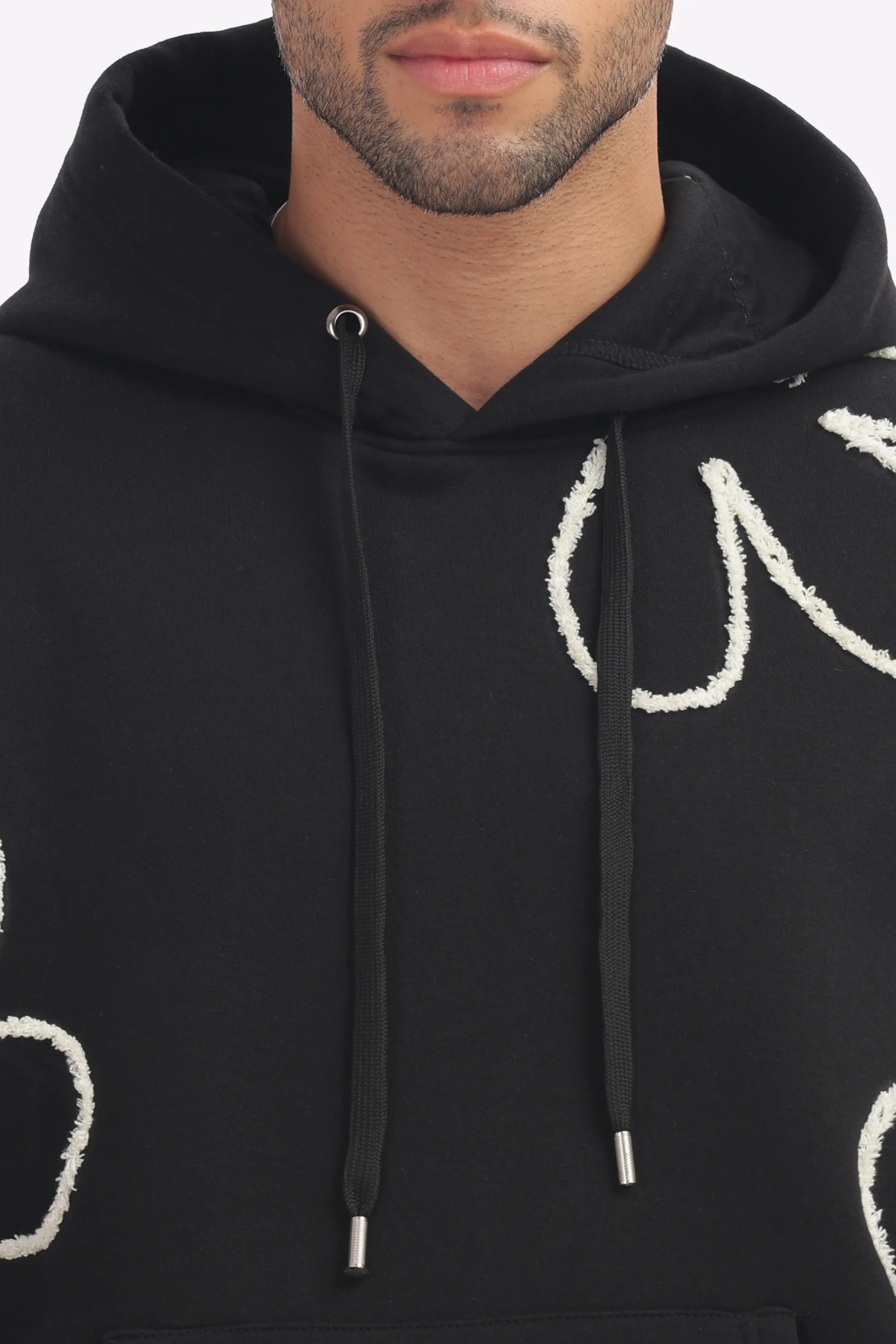 Appliqués Oversized Unisex Hoodies
