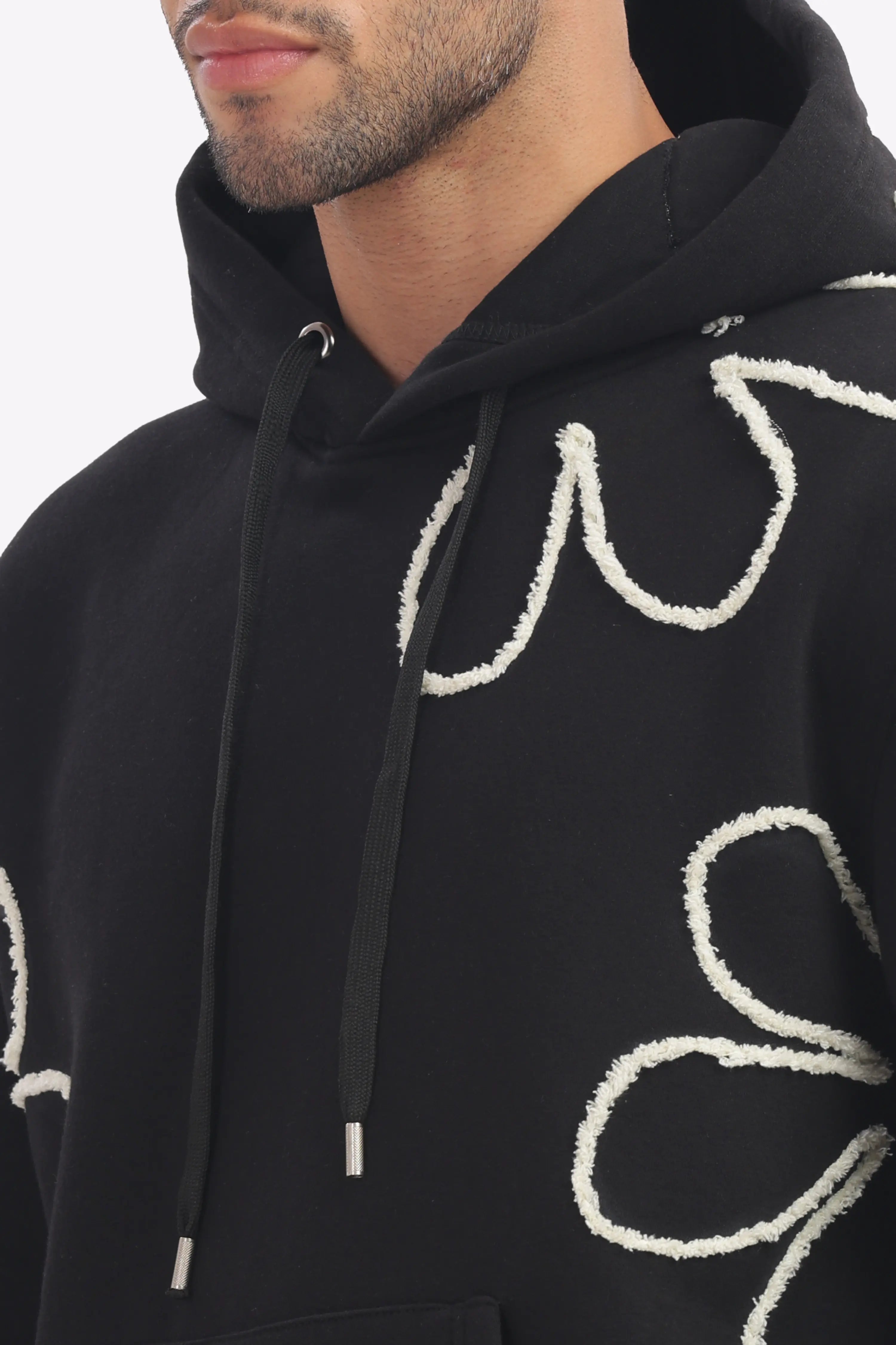Appliqués Oversized Unisex Hoodies