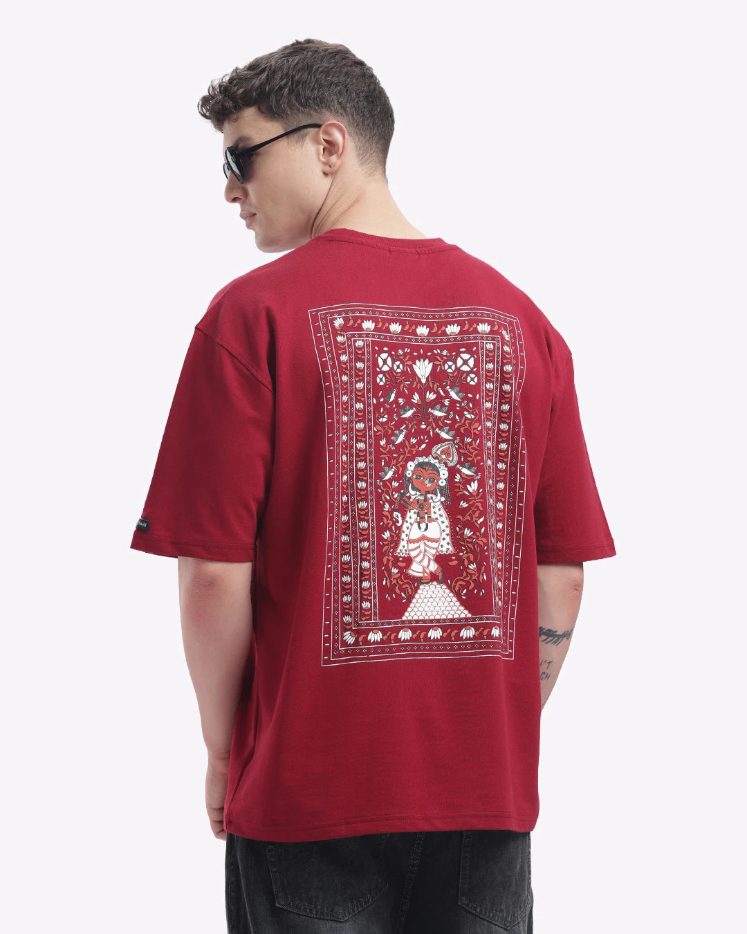Madhubani Oversized T-shirt