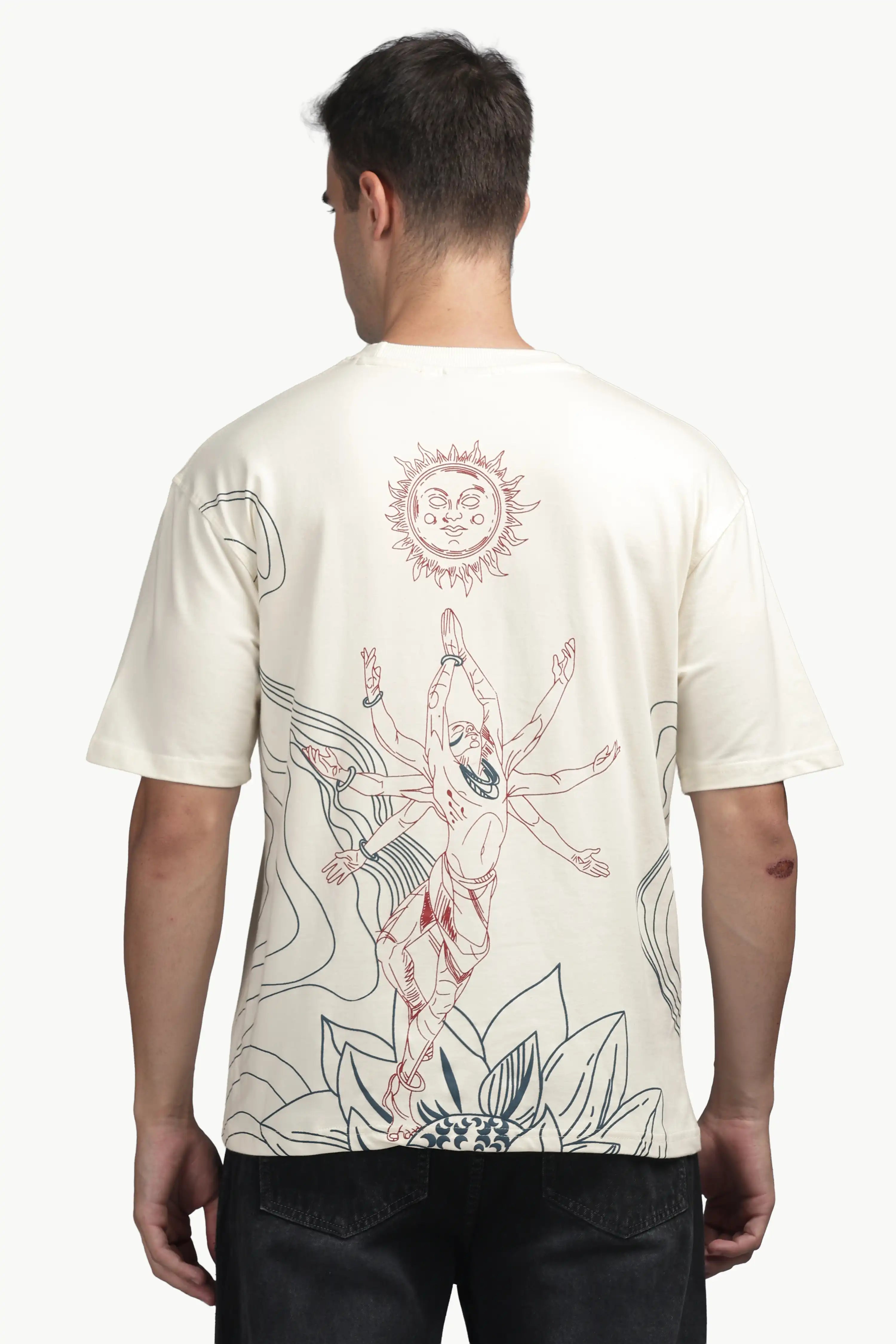 Sunwave off white oversized T-shirt