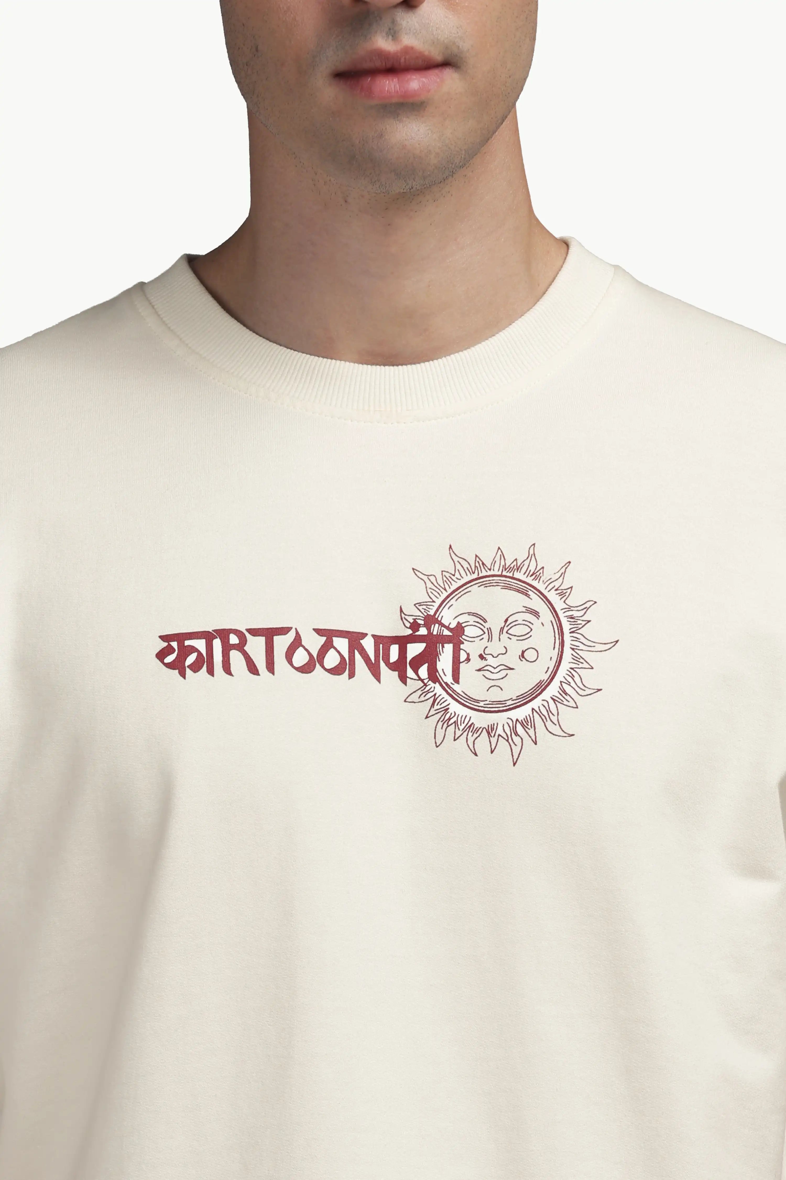 Sunwave off white oversized T-shirt