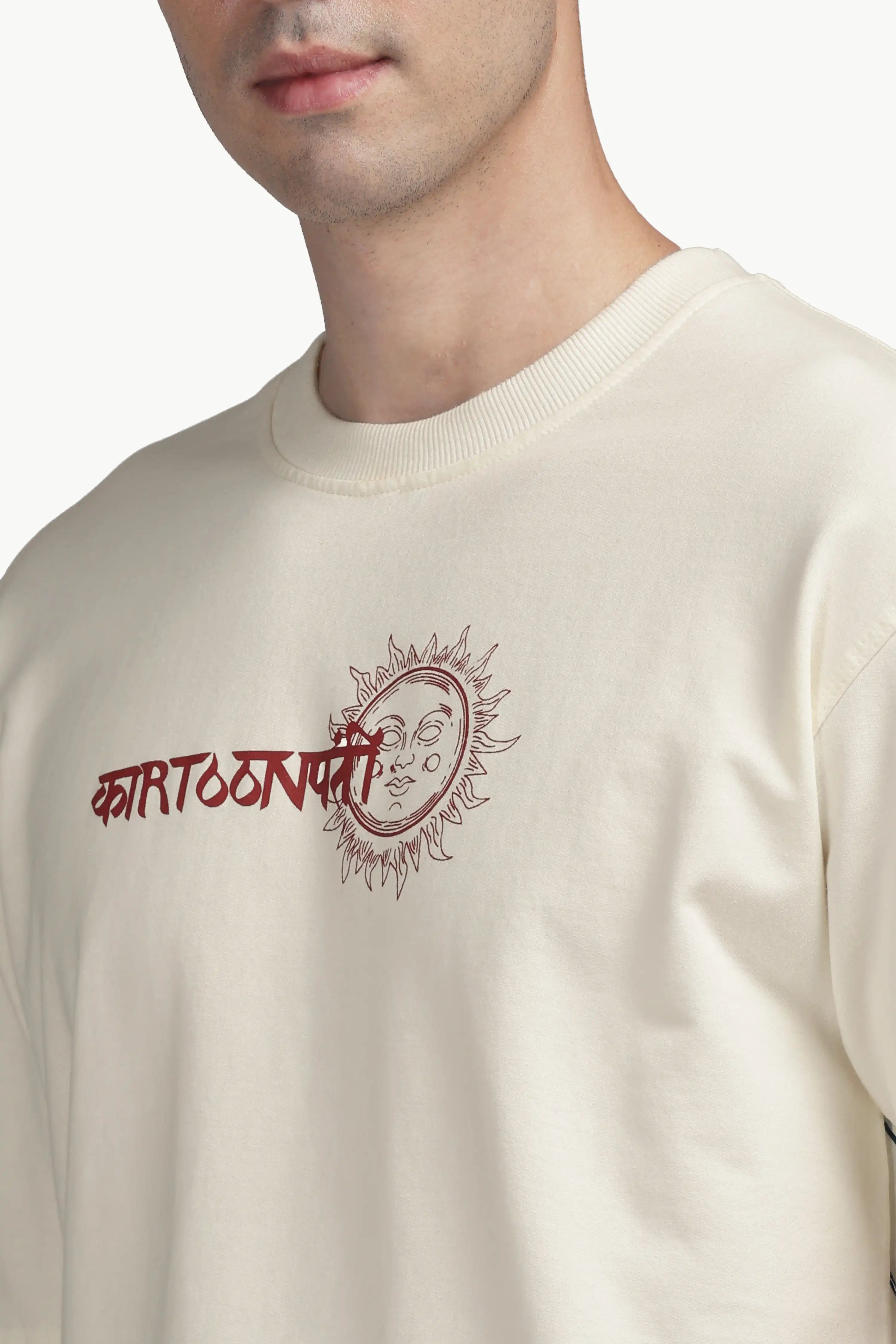 Sunwave off white oversized T-shirt