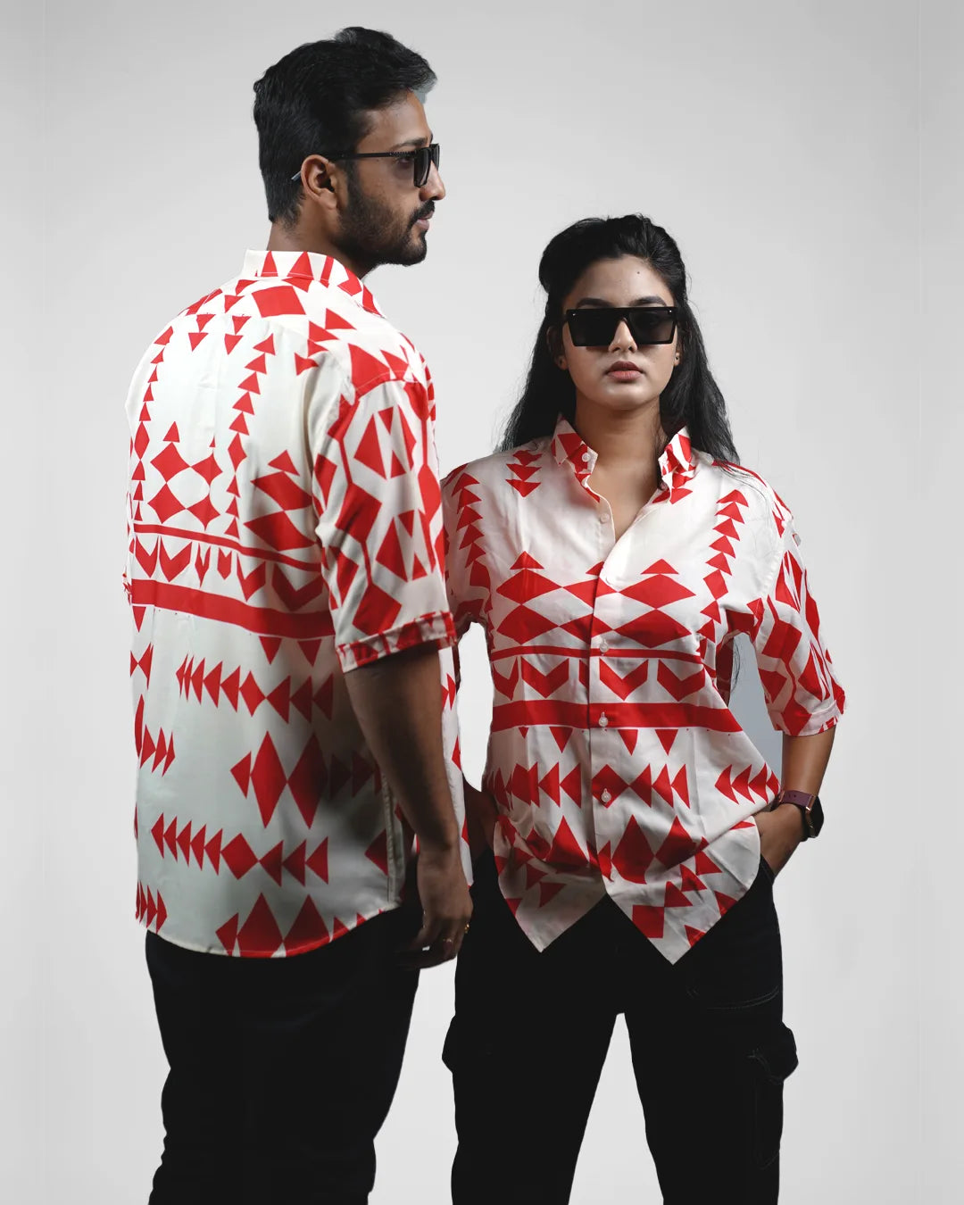 Triangle Unisex Oversized Shirt