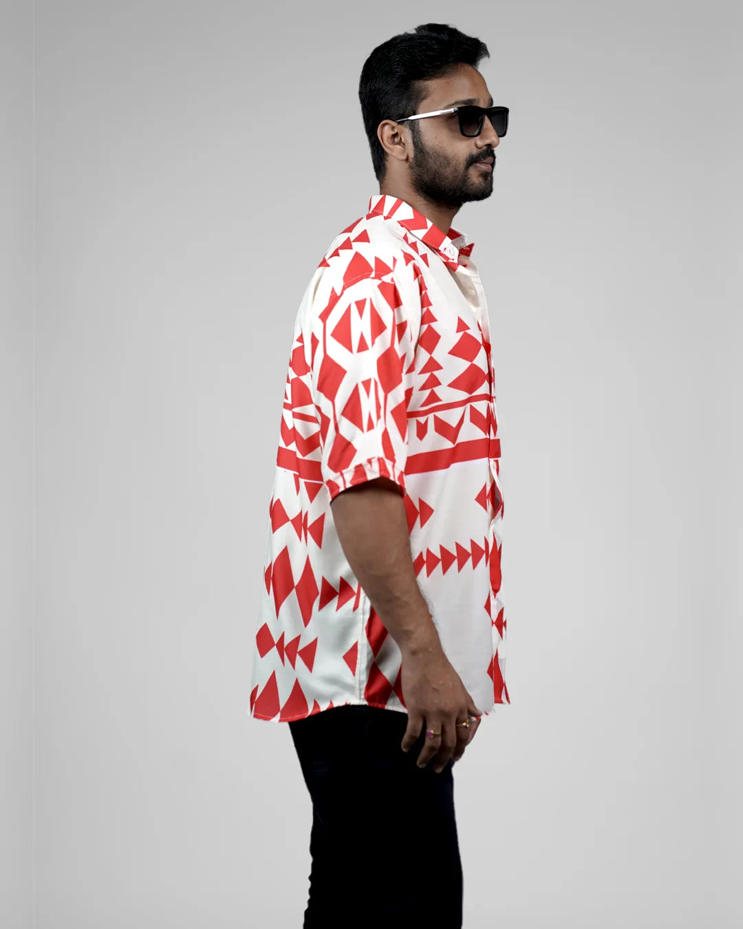 Triangle Unisex Oversized Shirt