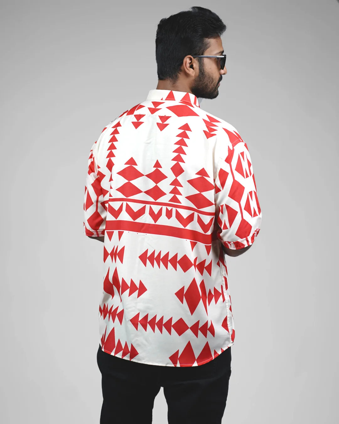 Triangle Unisex Oversized Shirt