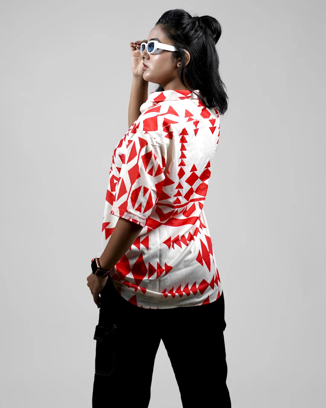 Triangle Unisex Oversized Shirt