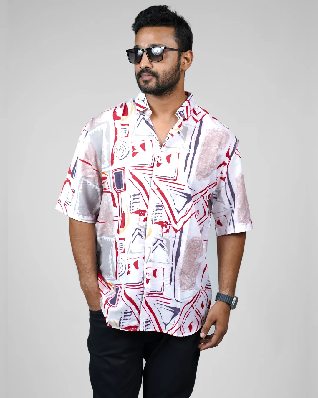 Colorful Unisex Oversized Shirt
