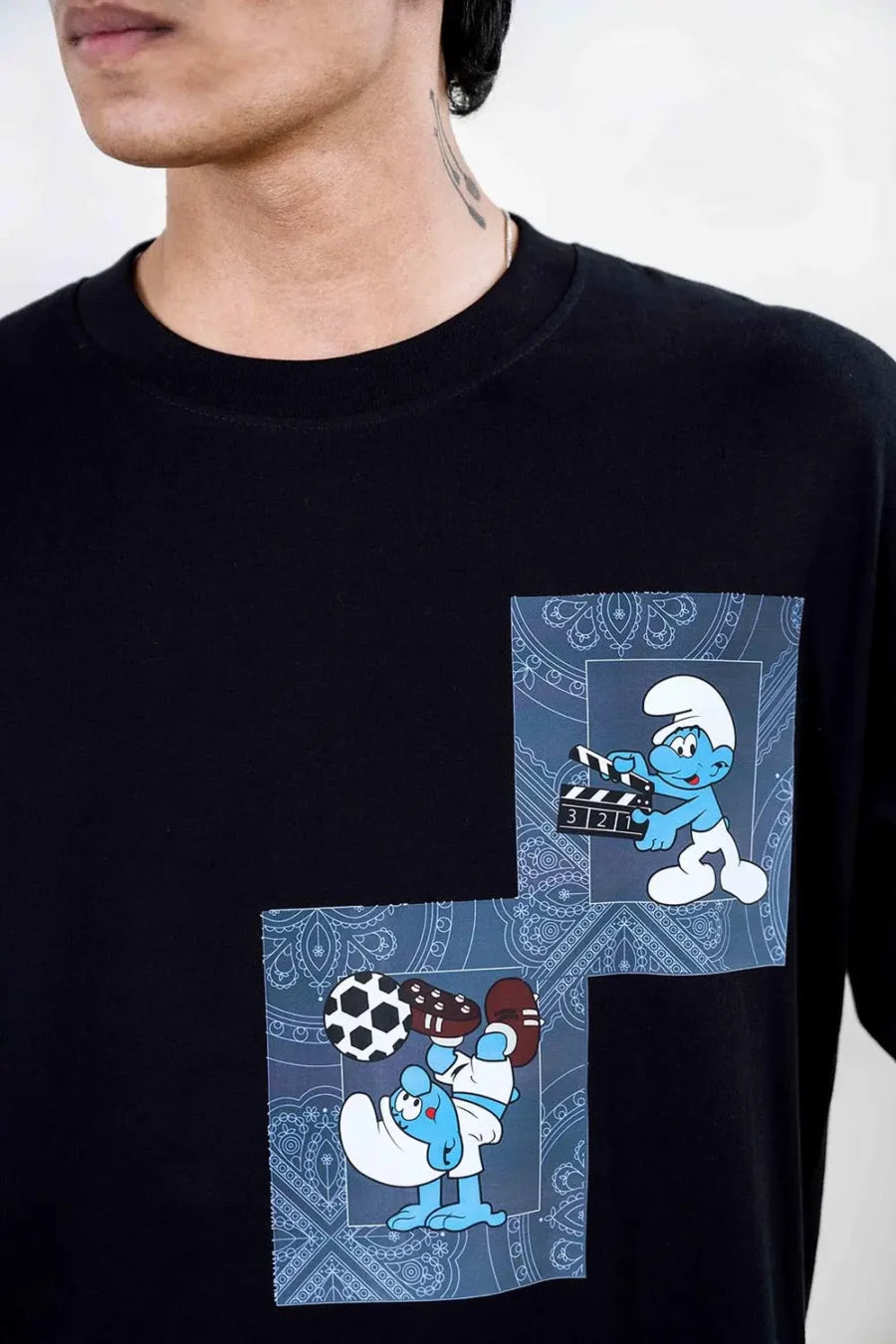 Smurf Oversized T-shirt cartoonpantii