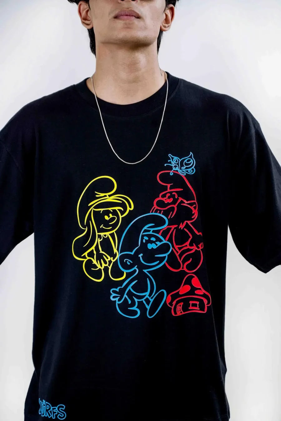 The Smurf Oversized T-shirt cartoonpantii