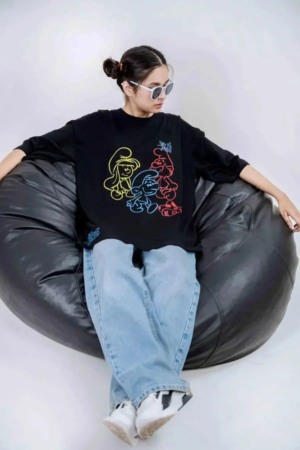 The Smurf Women Oversized T-shirt
