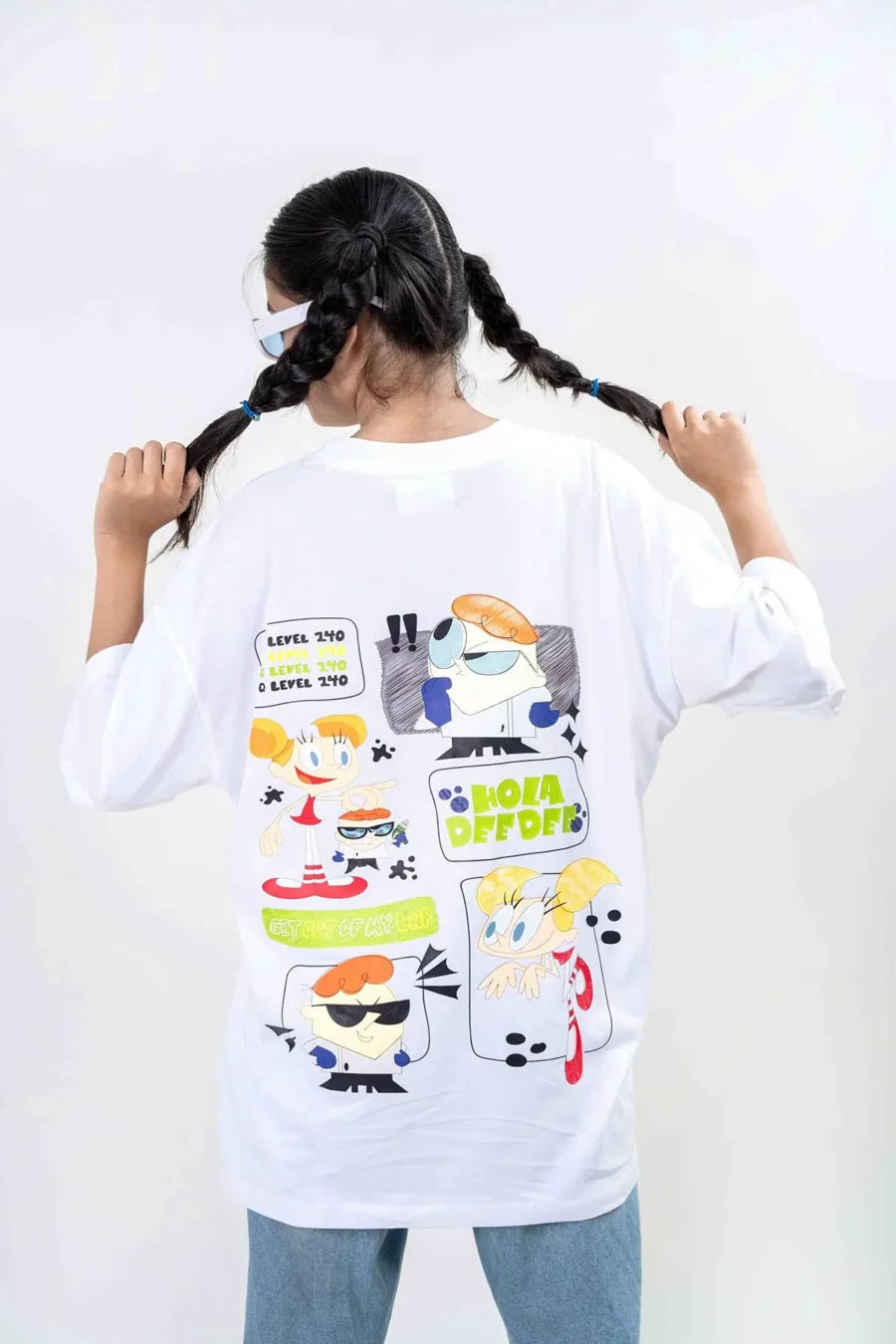 IQ Level 140 Women Oversized T-shirt cartoonpantii