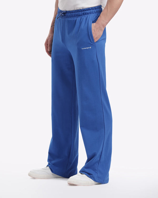 Korean Blue Joggers Unisex