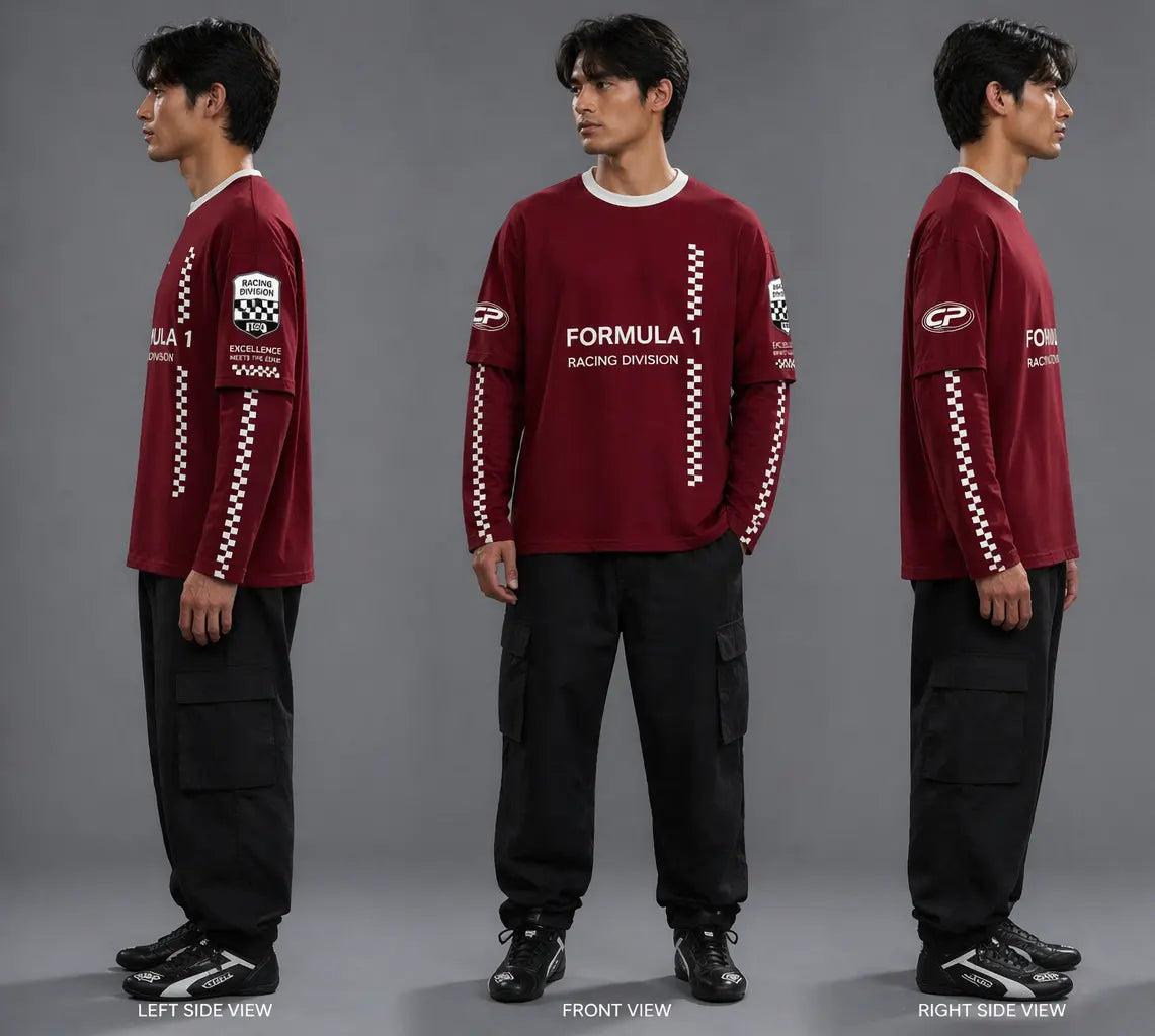 Racing Division Oversized Unisex Jersey