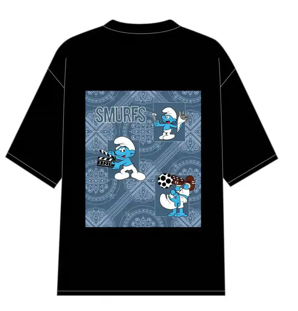 Smurf Oversized T-shirt cartoonpantii