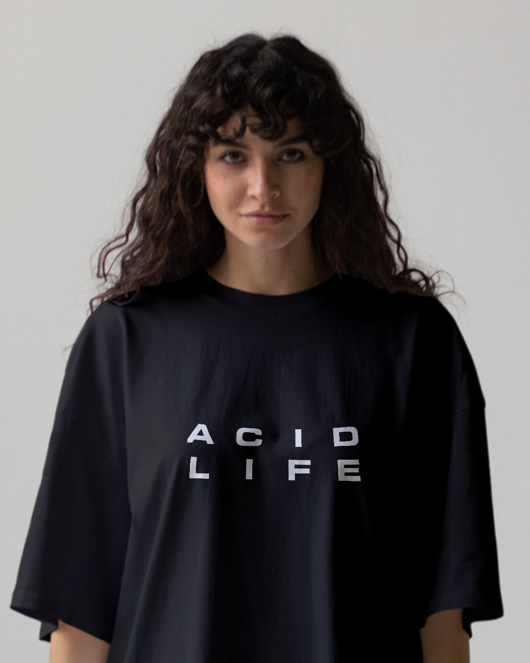 Acid Life Women  Oversized  T-shirt cartoonpantii