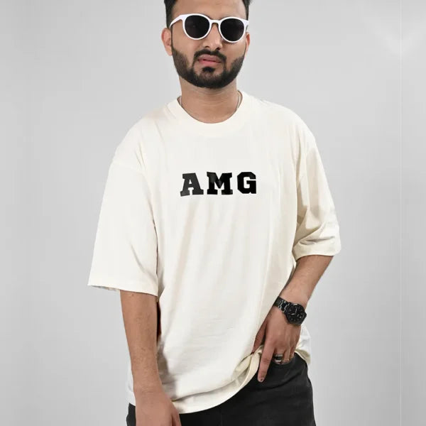 AMG Men Oversized  T-shirt cartoonpantii