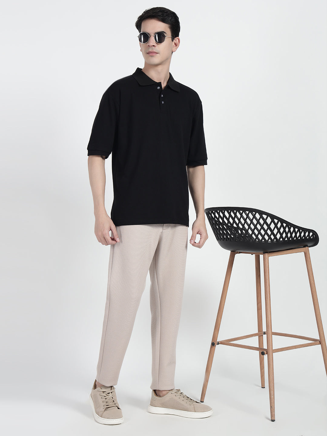 balck polo t-shirt by cartoonpanti india