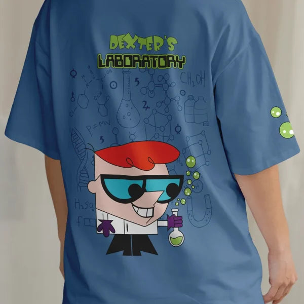 Dexter laboratory Women Oversized T-shirt cartoonpantii