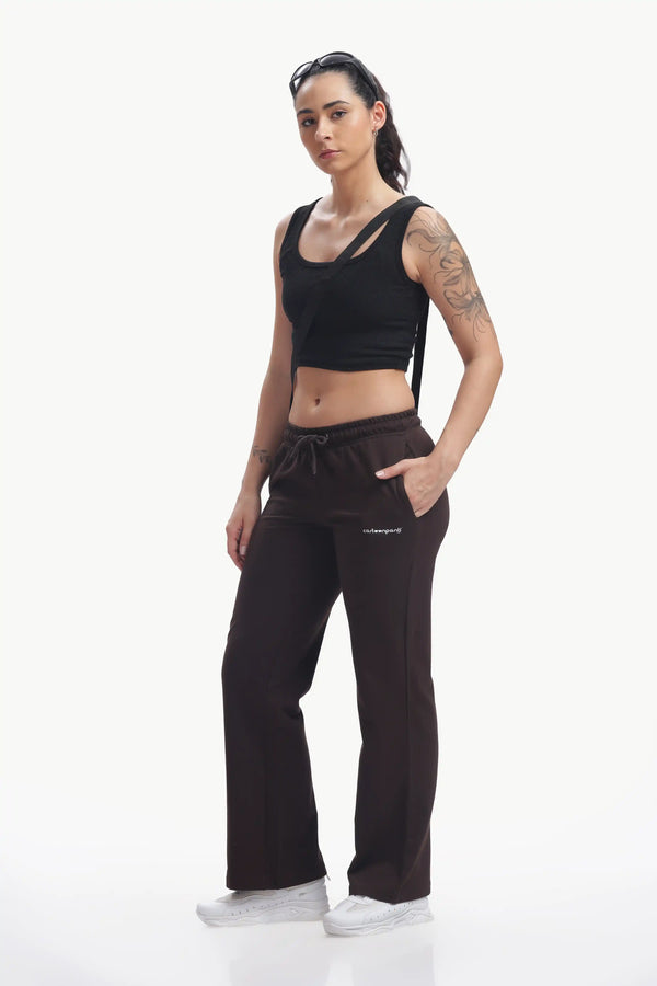 Korean Brown Women Jogger