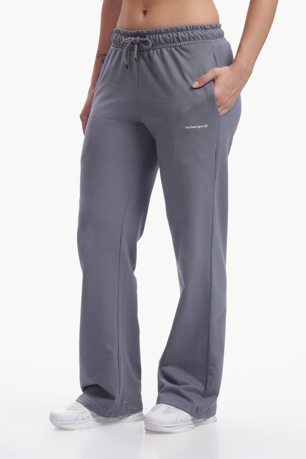 Korean Grey Women Jogger