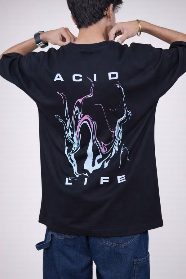 Acid Life Oversized T-shirt