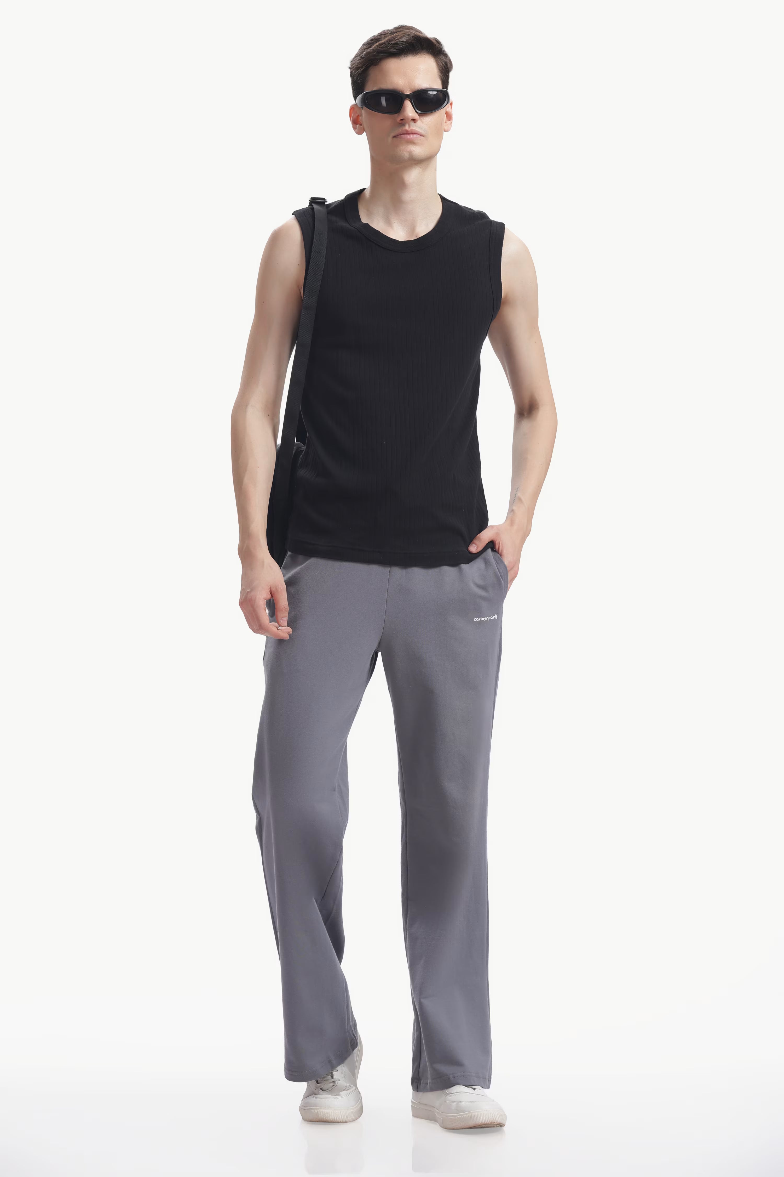 Korean Grey Joggers Unisex