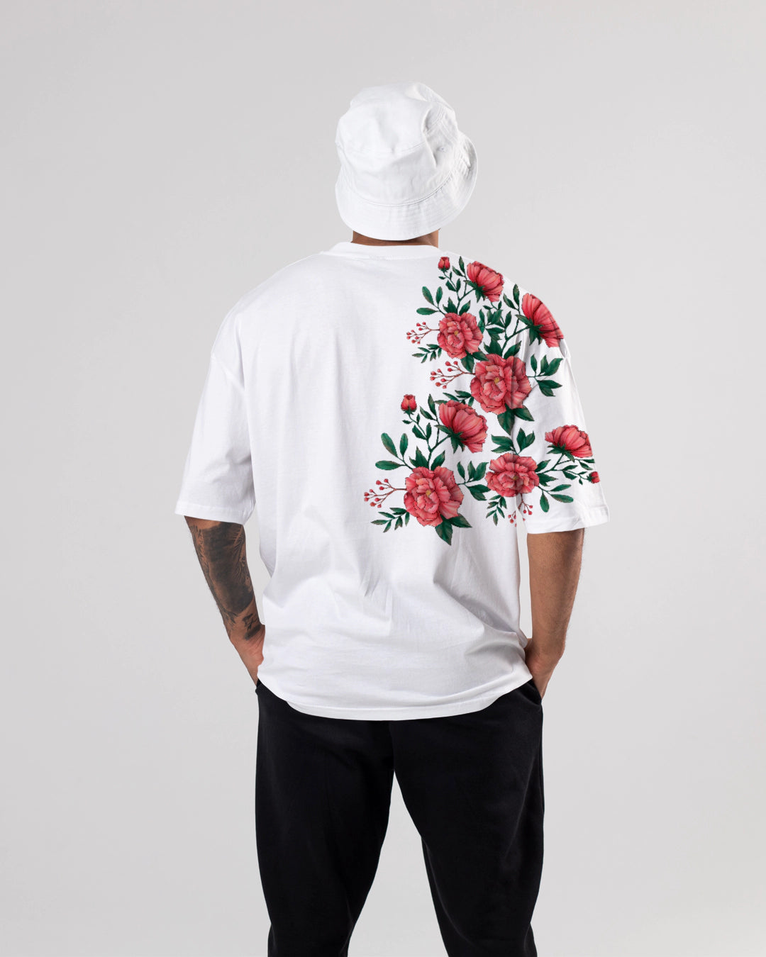 Flower Men Oversized T-shirt cartoonpantii