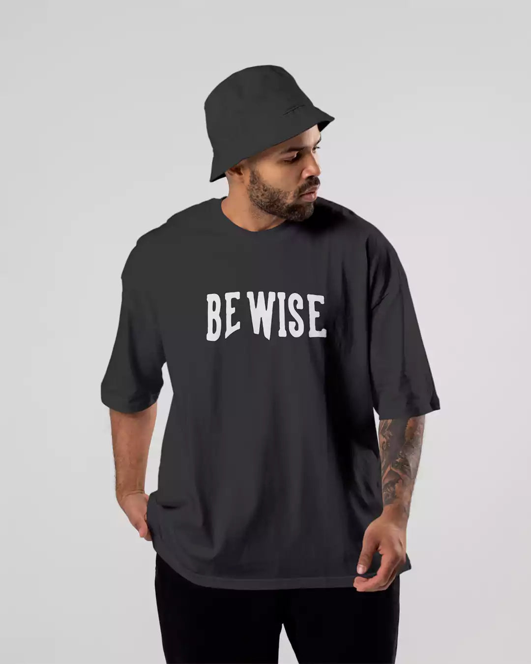 Be Wise Men Oversized T-shirt cartoonpantii