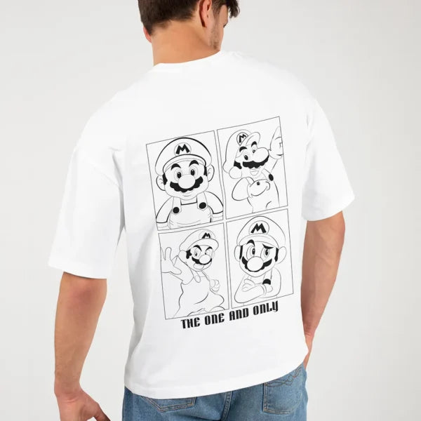 Super Mario Oversized T-shirt cartoonpantii