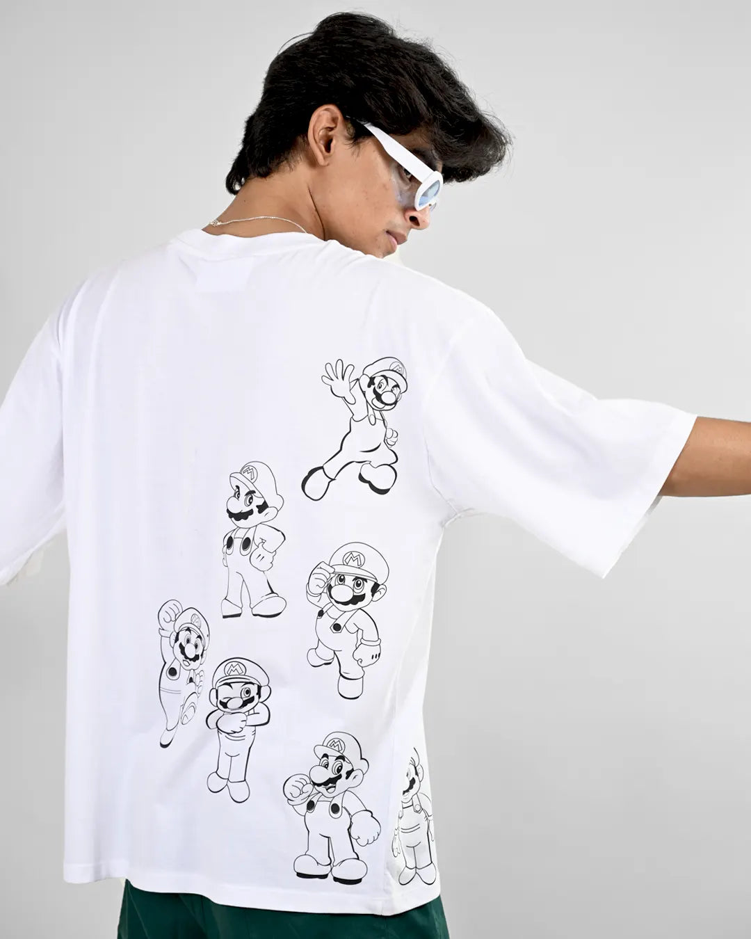 Mario Men Oversized T-shirt cartoonpantii