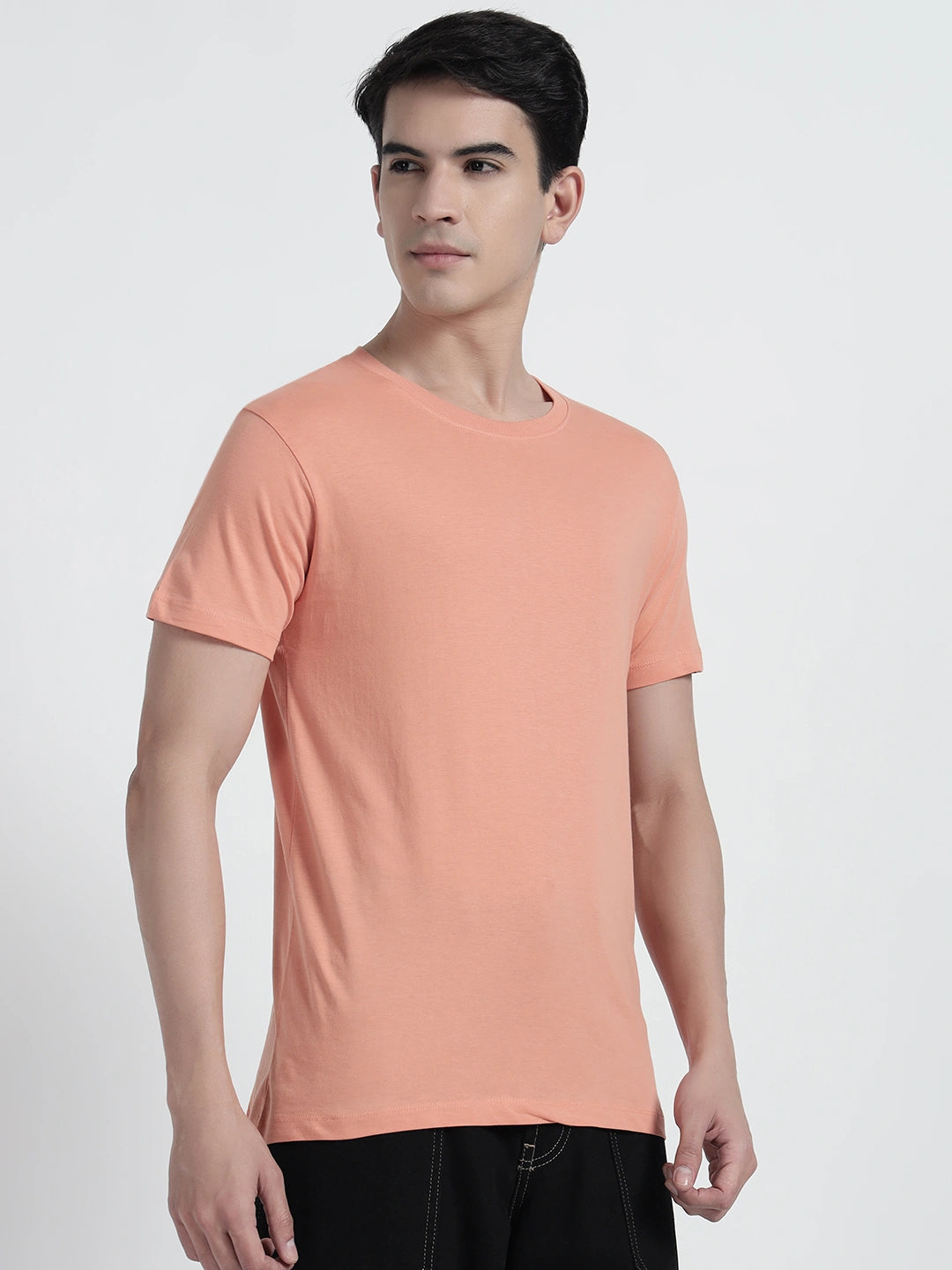 orange plain t-shirt by cartoonpanti india