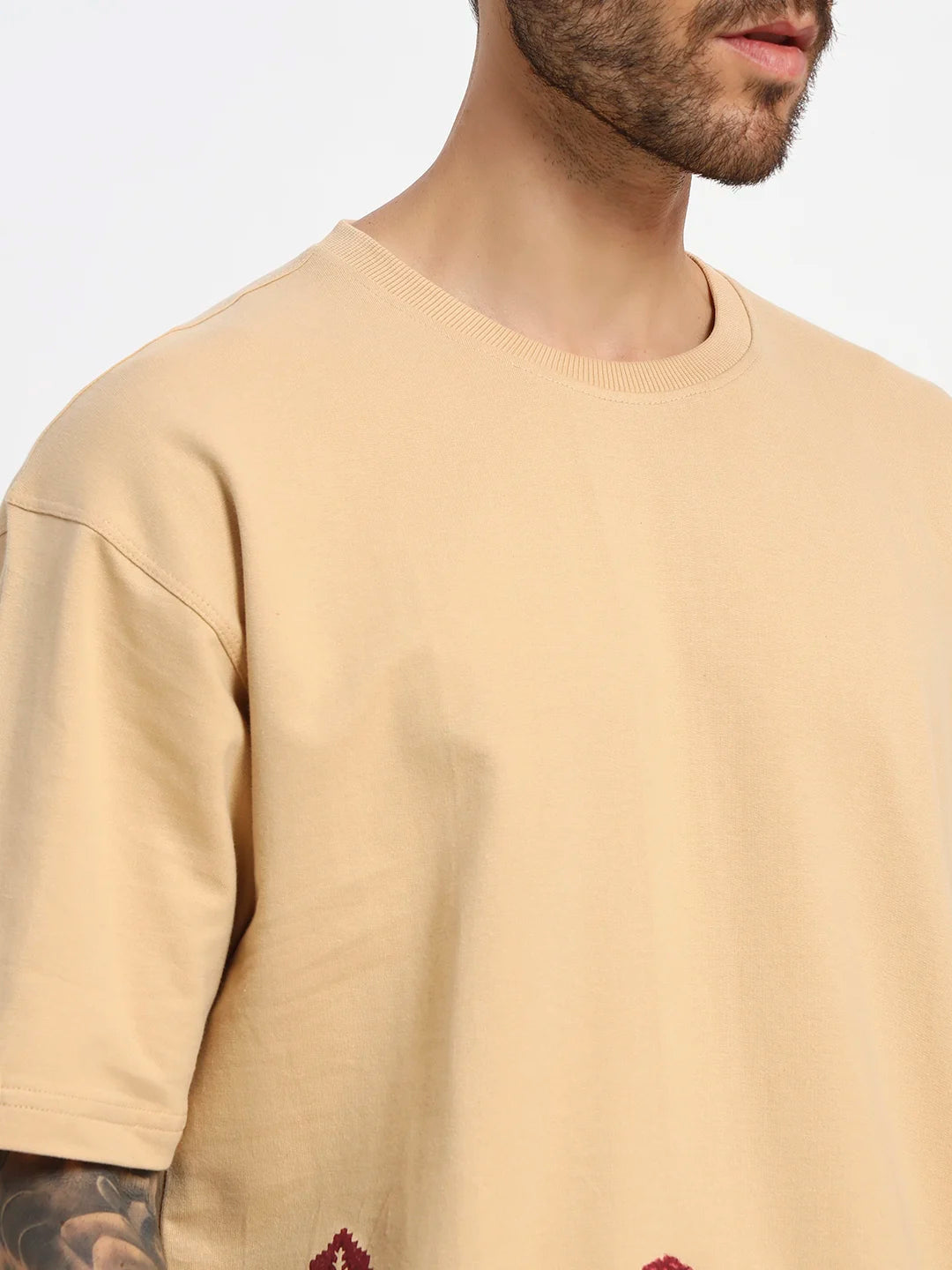 Beige sweatshirt worn by  by cartoonpanti by india