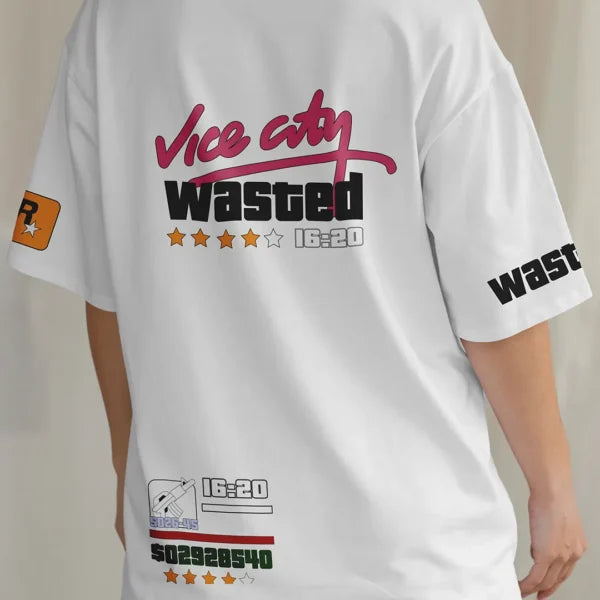 Vice City Oversized T-shirt cartoonpantii