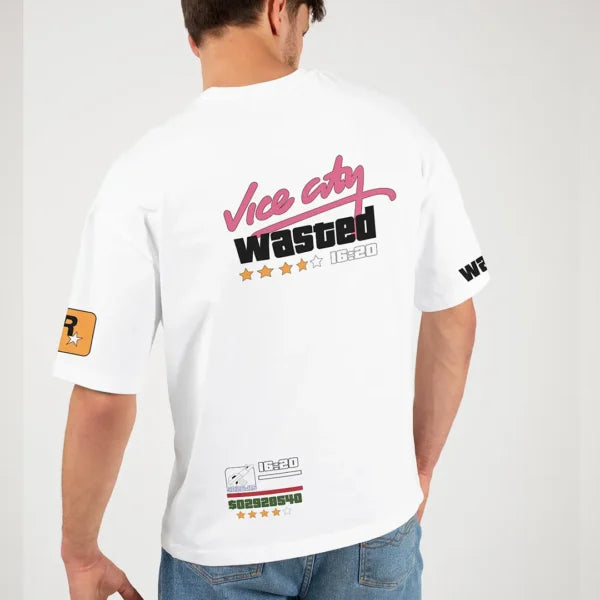 Vice City Oversized T-shirt cartoonpantii