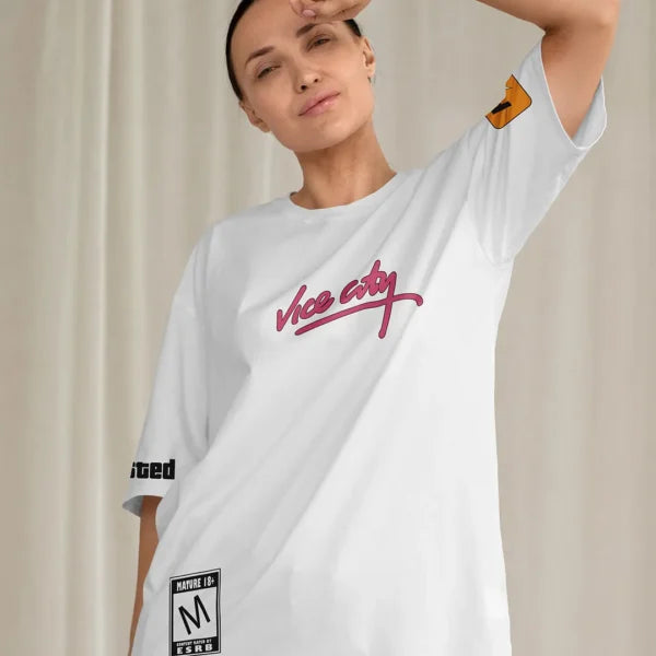 Vice City Oversized T-shirt cartoonpantii